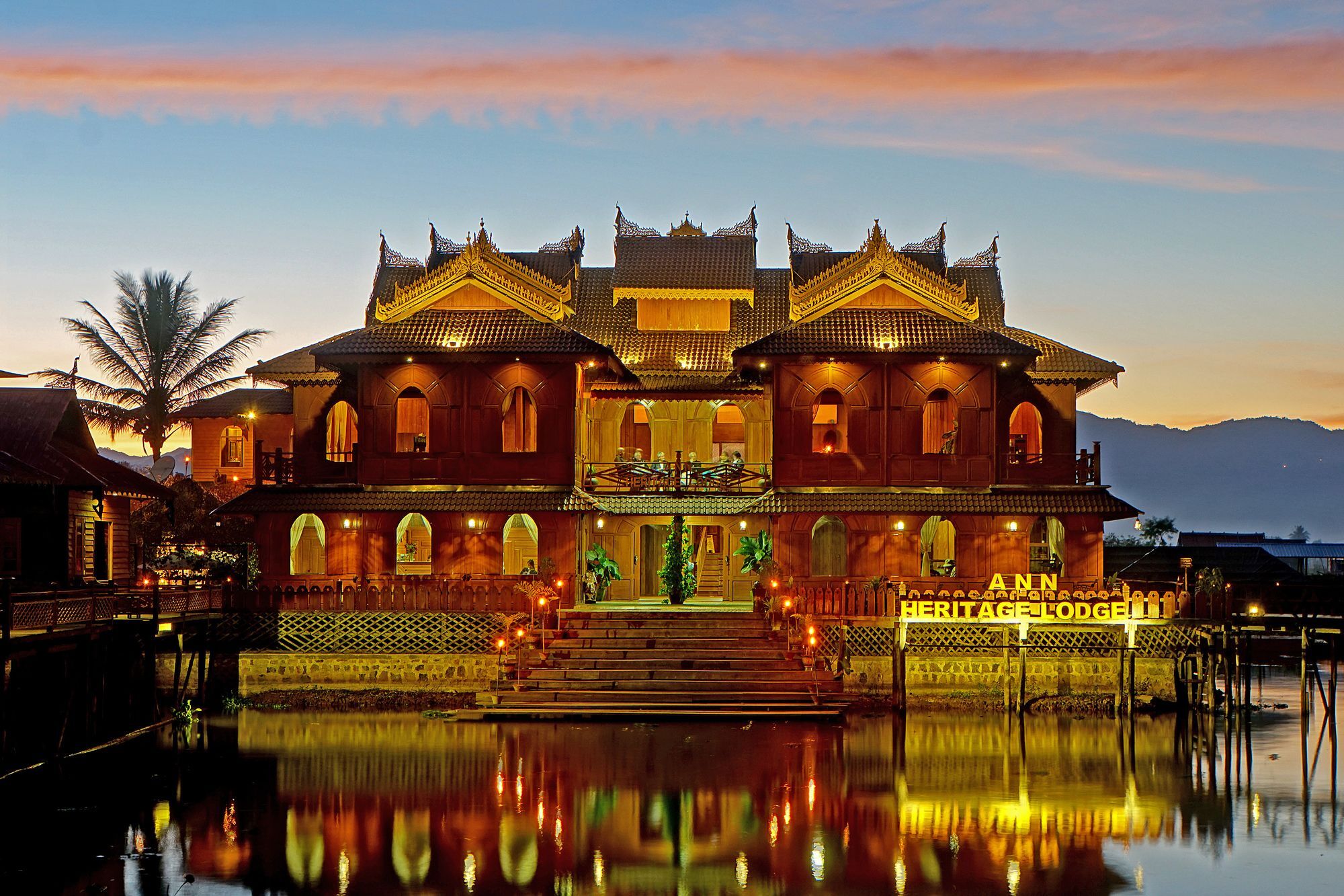Ann Heritage Lodge Inle Lake Экстерьер фото