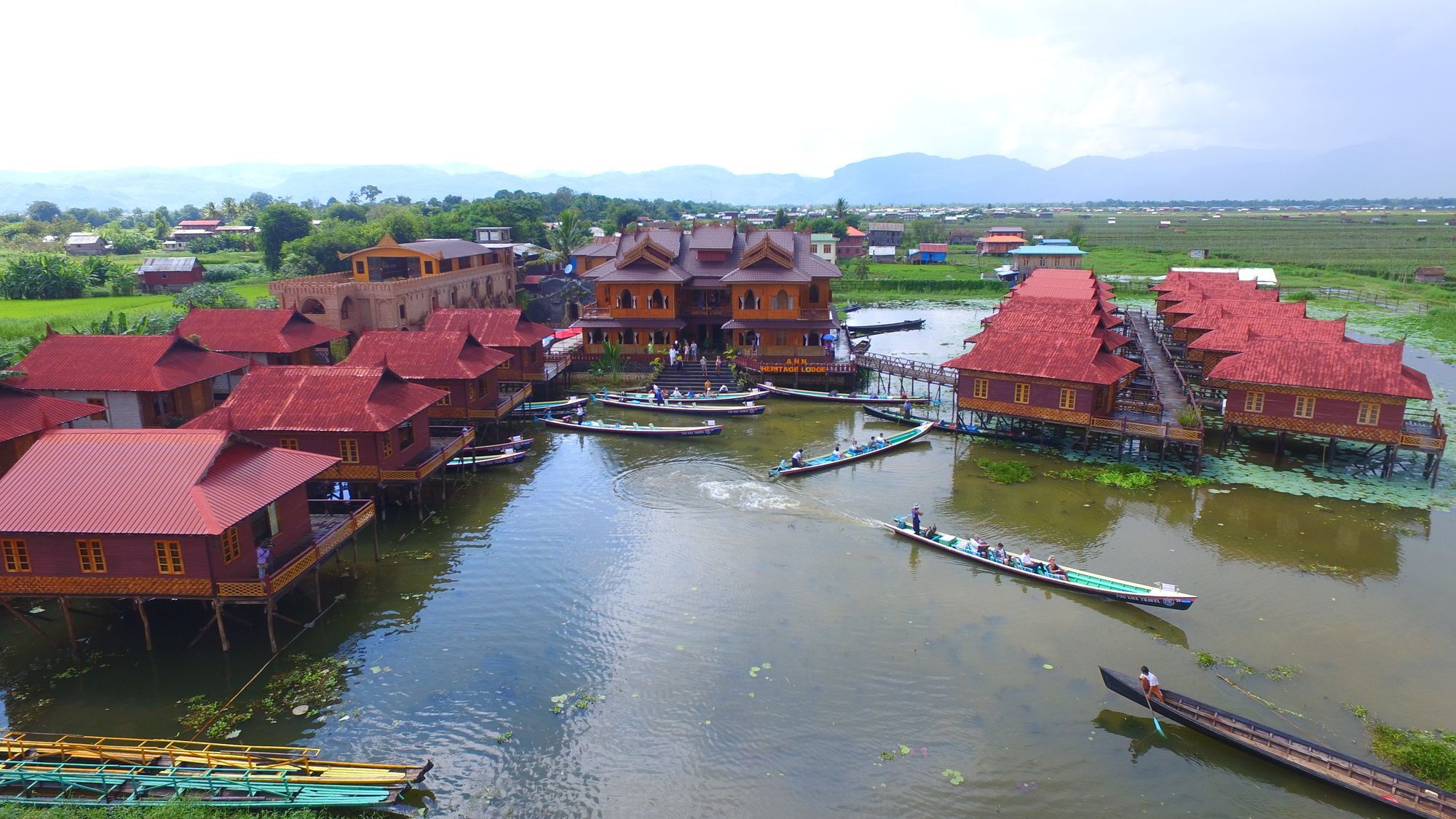 Ann Heritage Lodge Inle Lake Экстерьер фото